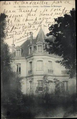 Ak La Crèche Deux Sevres, Le Chateau de Boisragon