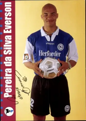 Autogrammkarte Fußballer Pereira da Silva Everson, DSC Arminia Bielefeld, Autogramm