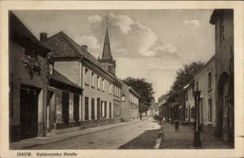 Ak Issum am Niederrhein, Geldernsche Straße