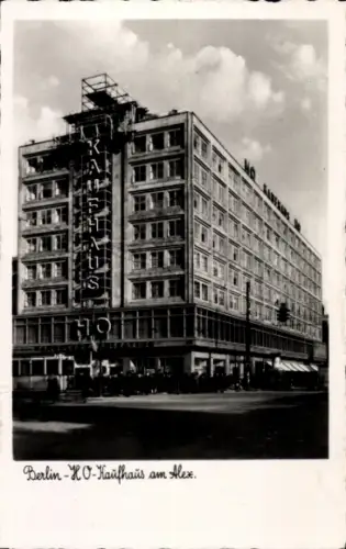 Ak Berlin Mitte, HO Kaufhaus am Alexanderplatz