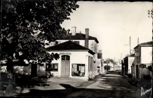 CPA Mouzeuil Vendée, Rue Principale