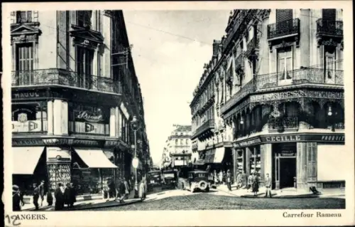 Ak Angers Maine et Loire, Carrefour Rameau