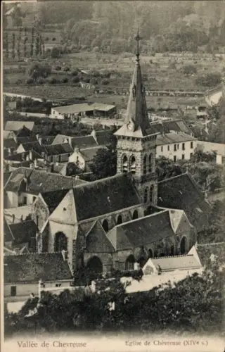 Ak Vallée de Chevreuse Yvelines, Eglise