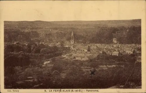 Ak La Ferté Alais Essonne, Panorama