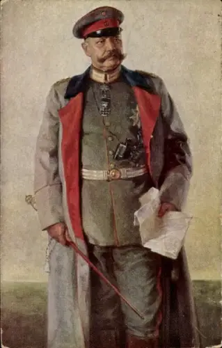 Ak Generalfeldmarschall Paul von Hindenburg, Portrait