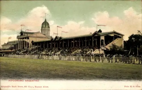 Ak Buenos Aires Argentinien, Hipodromo Argentino