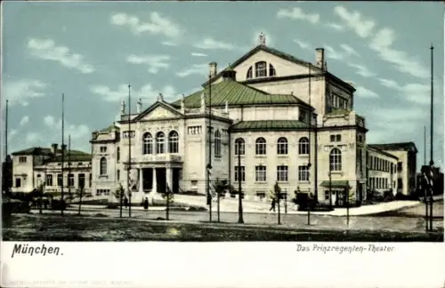 Ak München, Prinzregenten-Theater