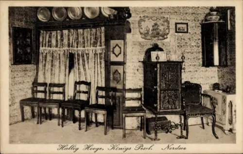 Ak Hallig Hooge in Nordfriesland, Königs-Pesel