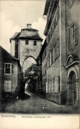 Ak Heidelberg am Neckar, Hexenturm