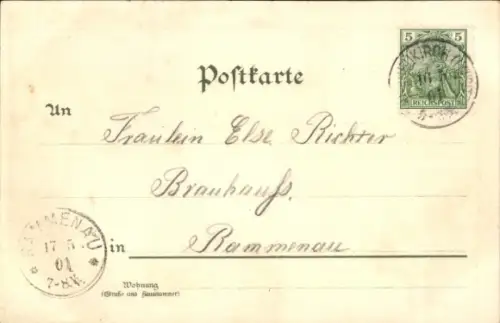 Litho Neukirch in der Lausitz, Valtenberg, Aussichtsturm, Jäger