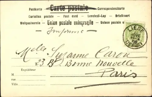 Ak Huy Wallonia Lüttich, Le Pont de fer und Li Chestia