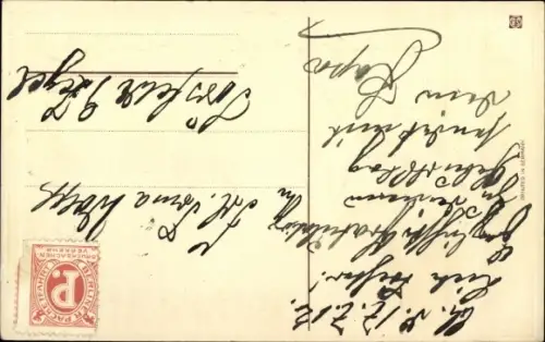 Präge Ak Glückwunsch Geburtstag, Glücksklee, Maiglöckchen