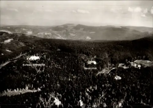 Ak Bühlerhöhe Bühl in Baden, Fliegeraufnahme, Kurhaus, Sanatorium