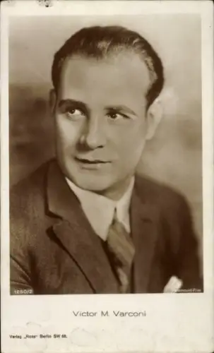 Ak Schauspieler Victor M. Varconi, Portrait