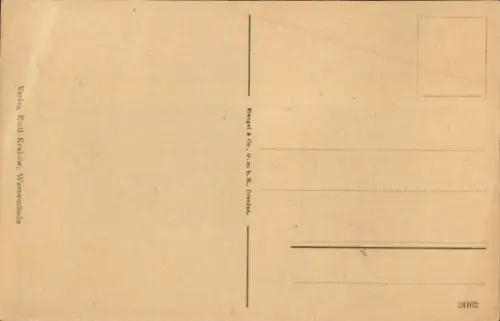 Ak Ostseebad Warnemünde Rostock, Bismarck Promenade, Doppeldecker