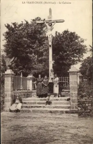 Ak La Vraie Croix Morbihan, Kalvarie
