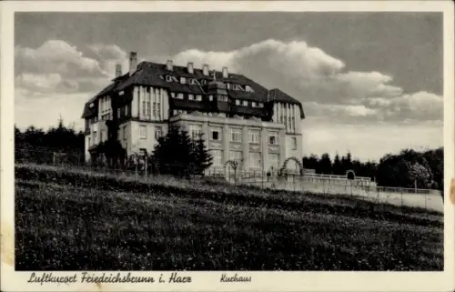 Ak Friedrichsbrunn Thale im Harz, Kurhaus