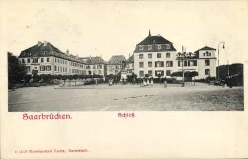Ak Saarbrücken im Saarland,  Schloss,  Architektur, 