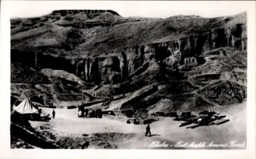 Ak Theben Ägypten, Tut Ankh Amen's Tomb