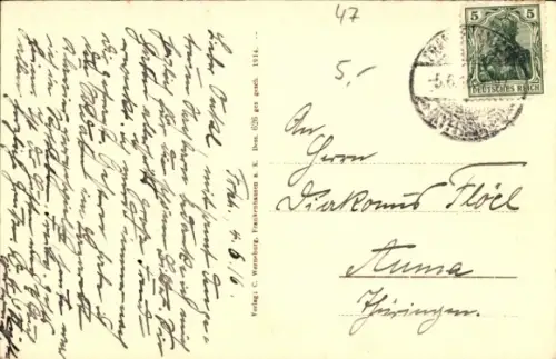 Ak Bad Frankenhausen am Kyffhäuser, Der Anger