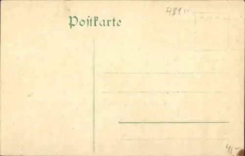 Ak Munster in der Nordheide, Teilansicht, Denkmal