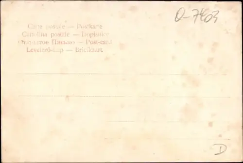 Ak J. Müller, moderner Cyclist, Fahrrad