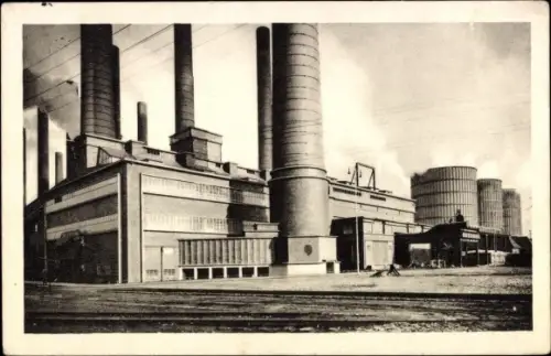 Ak Golpa Möhlau Gräfenhainichen Sachsen Anhalt, Elektrowerke AG, Großkraftwerk Zschornewitz