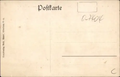 Ak Meuselwitz in Thüringen, neues Amtsgericht