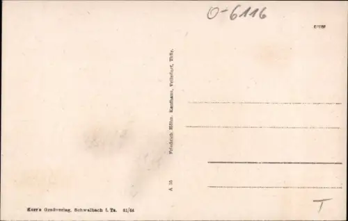 Ak Veilsdorf in Thüringen, Teilansicht