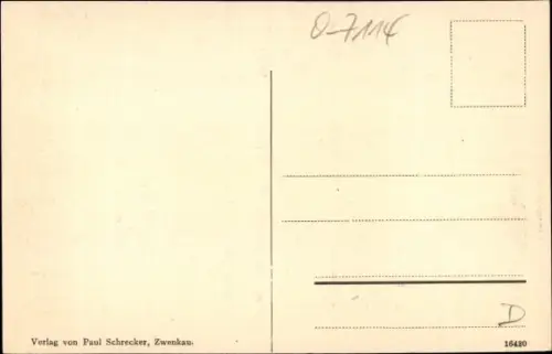 Ak Zwenkau in Sachsen, Kirchplatz, Denkmal
