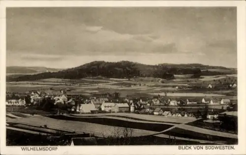 Ak Wilhelmsdorf Brandenburg an der Havel, Gesamtansicht, Blick von Südwesten