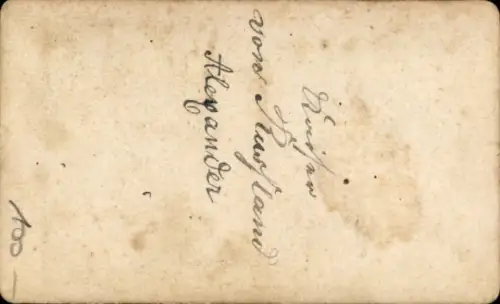 CdV Alexander II., Kaiser von Russland