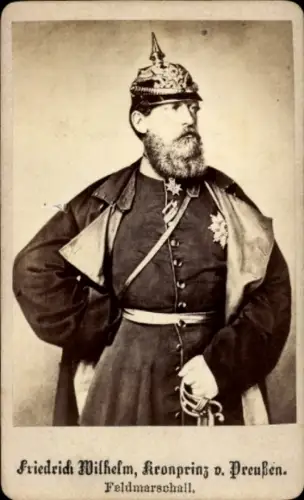 CdV Friedrich Wilhelm, Kronprinz von Preußen, Feldmarschall