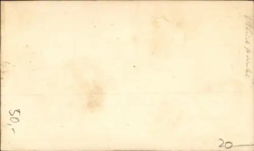 CdV Junger Mann in Uniform, Standporträt, Säbel