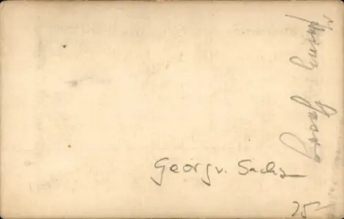 CdV Prinz Georg Friedrich von Preußen, Portrait