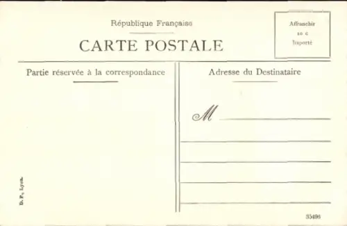 Zeitungs Ak Paris, Monument de Gambetta