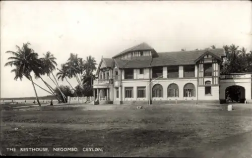 Ak Negombo Sri Lanka Ceylon, Rasthaus