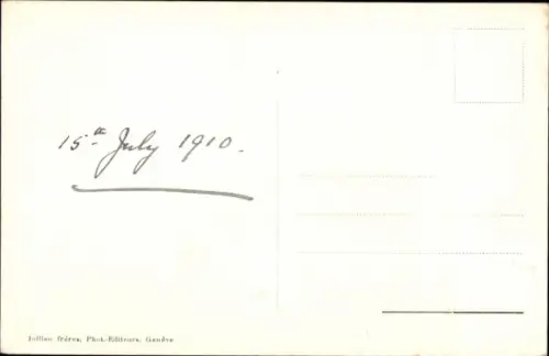 Ak Château d'Œx Oex Kanton Waadt Schweiz, Panorama