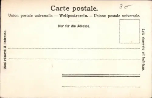Ak Kanton Wallis, Dorfmotiv, Holzhäuser, Frau mit Eimer
