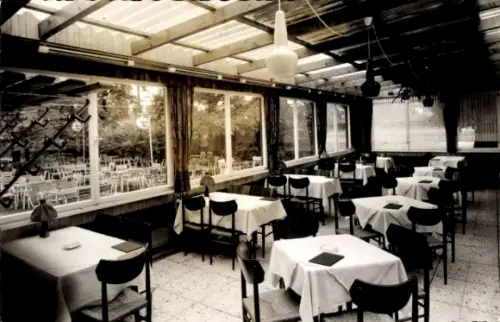 Ak Dorsten in Westfalen, Speisesaal vom Forsthaus