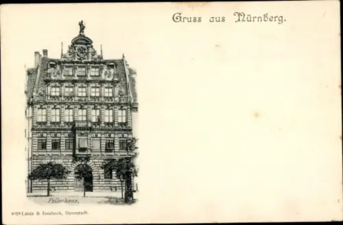 Ak Nürnberg, Pellerhaus
