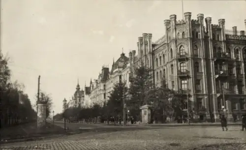 Ak Riga Lettland, Elisabethstraße