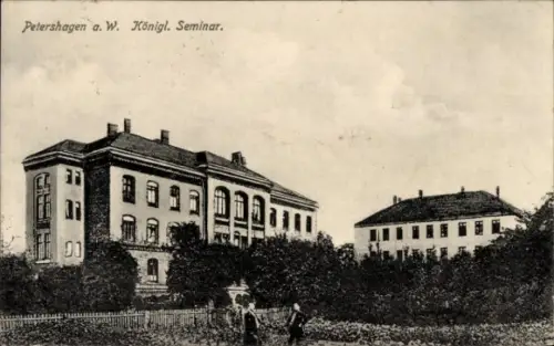 Ak Petershagen an der Weser,  Königliches Seminar