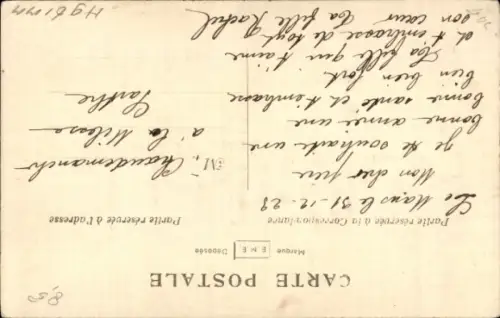 Handgemalt Ak Glückwunsch Neujahr, Stiefmütterchen