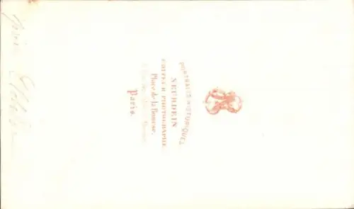 Carte de Visite Maria Clotilde di Savoia