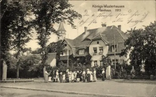Ak Königs Wusterhausen in Brandenburg, Pfarrhaus