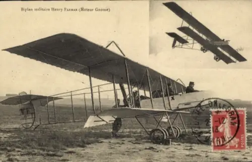 CPA Biplan militaire Henry Farman, Flugzeug