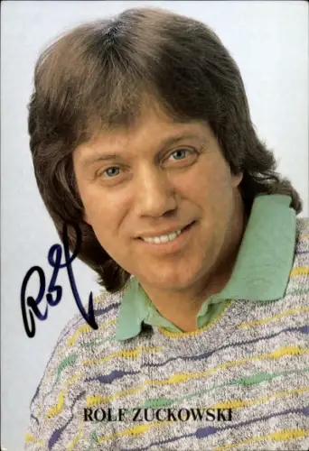 Autogrammkarte Sänger Rolf Zuckowski, Autogramm