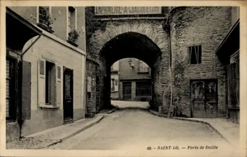 Ak Saint Lô Manche, Porte de Doilee