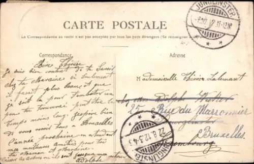 CPA En Champagne, Les Vendanges, l'épluchage